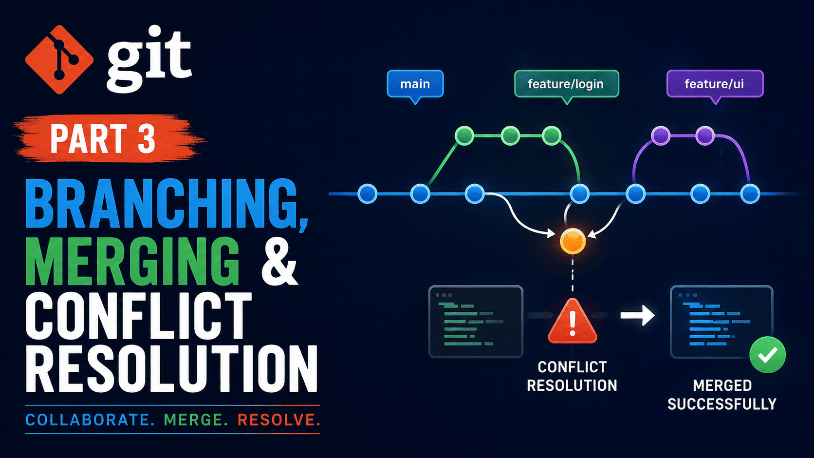 Git Branching_ Merge and Resolve